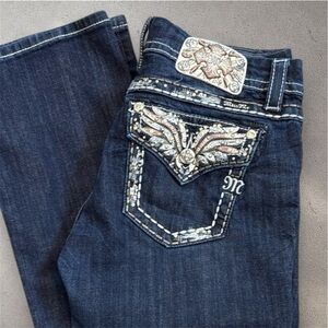 Miss Me Mid-Rise Easy Boot Curvy Fit Jeans